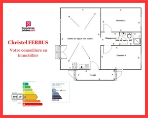 maison à la vente -   93320  LES PAVILLONS SOUS BOIS, surface 48 m2 vente maison - UBI445197323